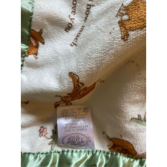 Guess how much I love you ride up to the moon back bunny lovely security blanket - Picture 6 of 7